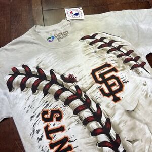 New Liquid Blue 2014 M‎ Dead Stock San Francisco Giants AOP TShirt MLB Baseball